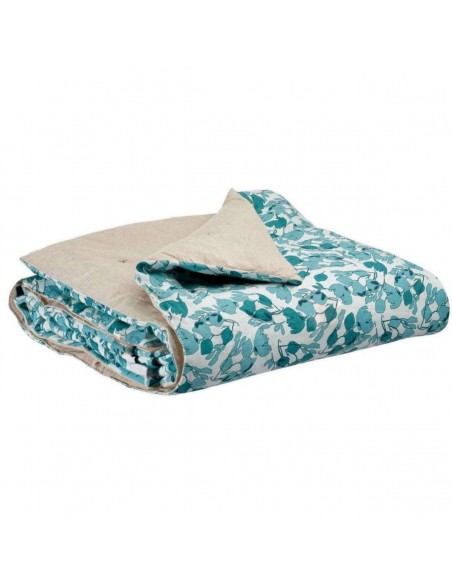 BED RUNNER VIVARAISE KANOA QUARTZ 135×200 50% LINEN 50% COTTON