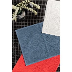 BATHMAT VIVARAISE ENZO PERLE 54x110 100% COTTON 2