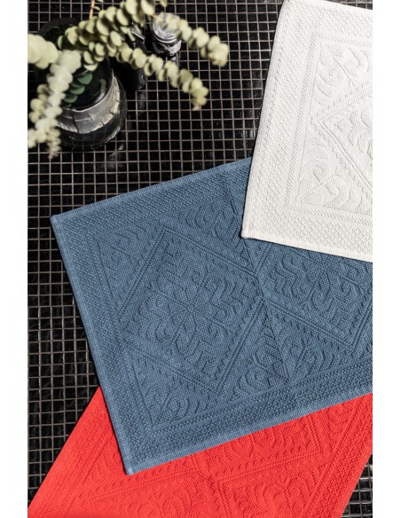 BATHMAT VIVARAISE ENZO PERLE 54x110 100% COTTON