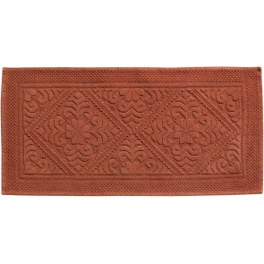 BATHMAT VIVARAISE ENZO SIENNE 54x110 100% COTTON