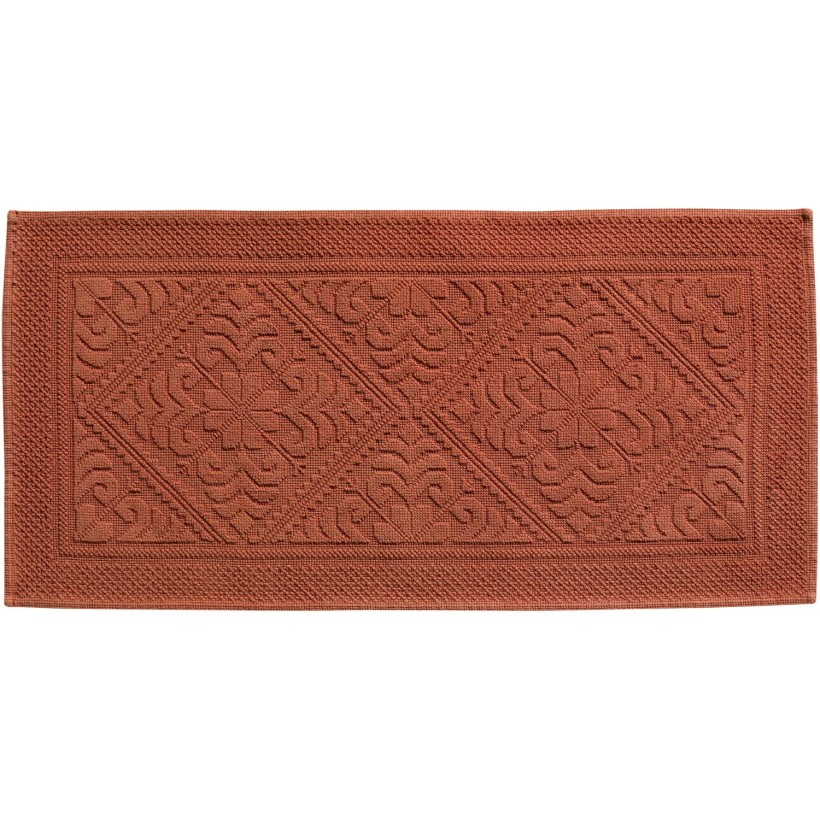 BATHMAT VIVARAISE ENZO SIENNE 54x110...