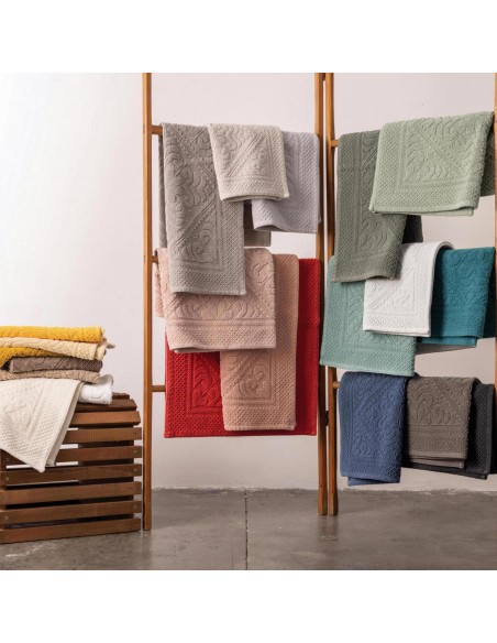 BATHMAT VIVARAISE ENZO SOURIS 54x110 100% COTTON