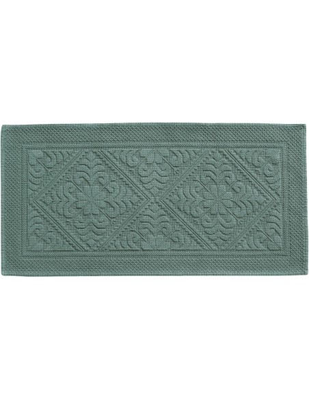 ΧΑΛΑΚΙ ΜΠΑΝΙΟΥ ENZO VERT DE GRIS 54x110 100% ΒΑΜΒΑΚΙ