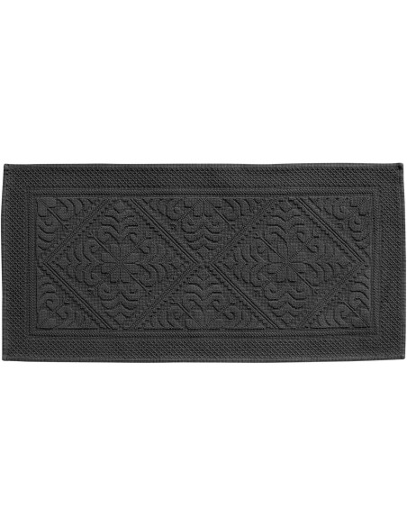 BATHMAT VIVARAISE ENZO CARBONE 54x110 100% COTTON