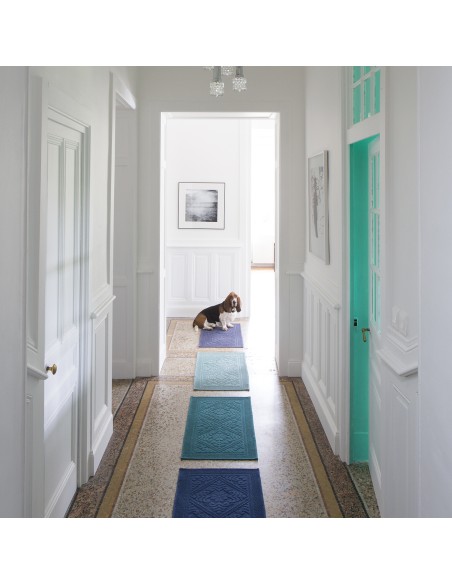 BATHMAT VIVARAISE ENZO PEACOCK 54x64 100% COTTON