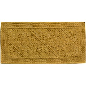 BATHMAT VIVARAISE ENZO SAFRAN 54x110 100% COTTON