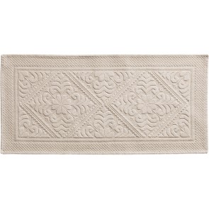 BATHMAT VIVARAISE ENZO CIMENT 54x110 100% COTTON