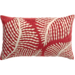 CUSHION VIVARAISE FLORA PAPAYE 30x50 100% COTTON