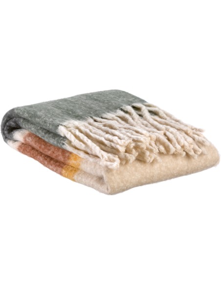 ΡΙΧΤΑΡΙ VIVARAISE STRIPE ROUILLE 130x160 100% ΑΝΑΚΥΚΛΩΜΕΝΟ ΠΟΛΥΕΣΤΕΡ