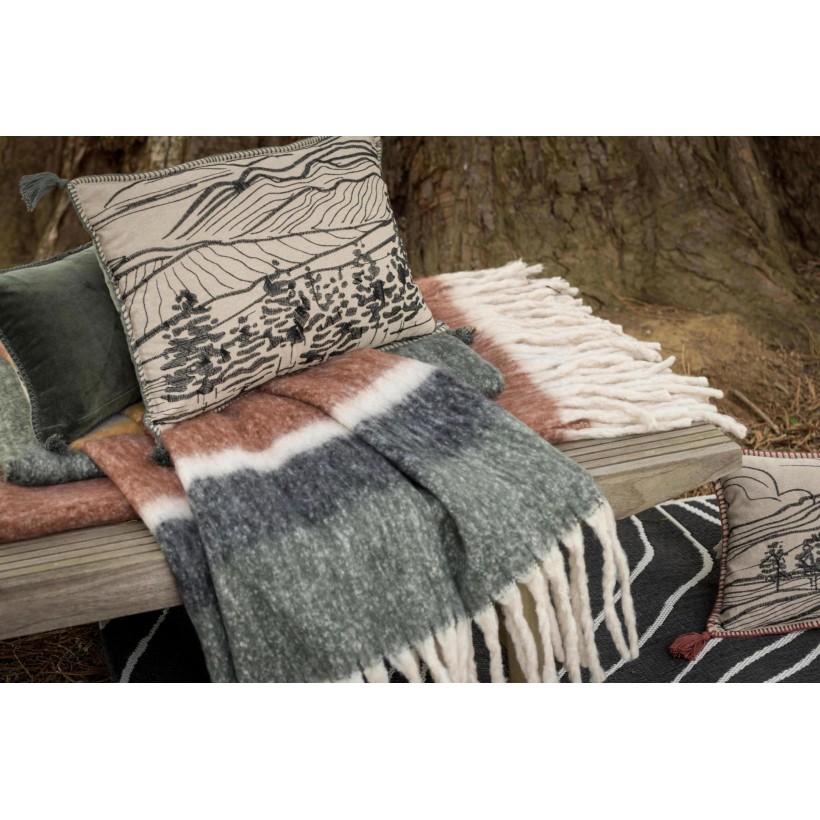 THROW VIVARAISE ISABEL UNI ROUILLE...