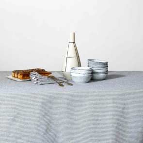 TABLECLOTH LA CERISE FINETTE CAVIAR 160x250 100% ORGANIC...