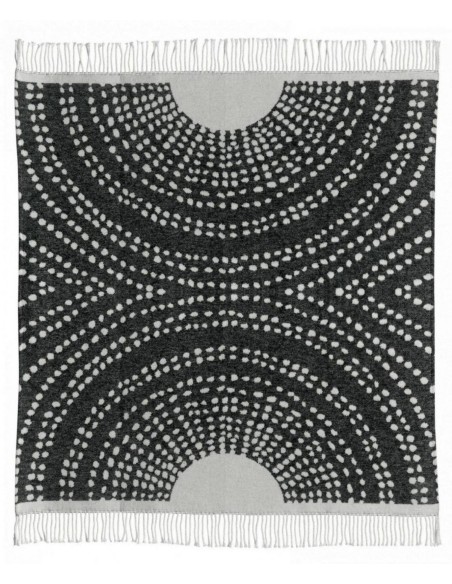 ΡΙΧΤΑΡΙ VIVARAISE TAINA CARBONE 127x160 50%ΒΑΜΒΑΚΙ 50%ΑΚΡΥΛΙΚΟ