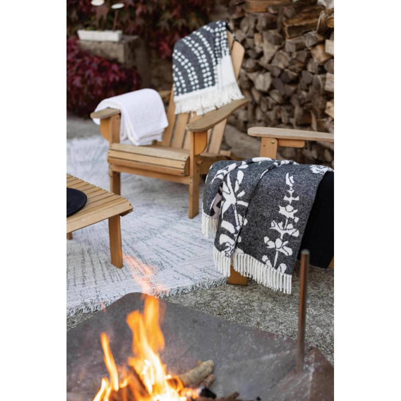 THROW VIVARAISE TAINA CARBONE 127x160...