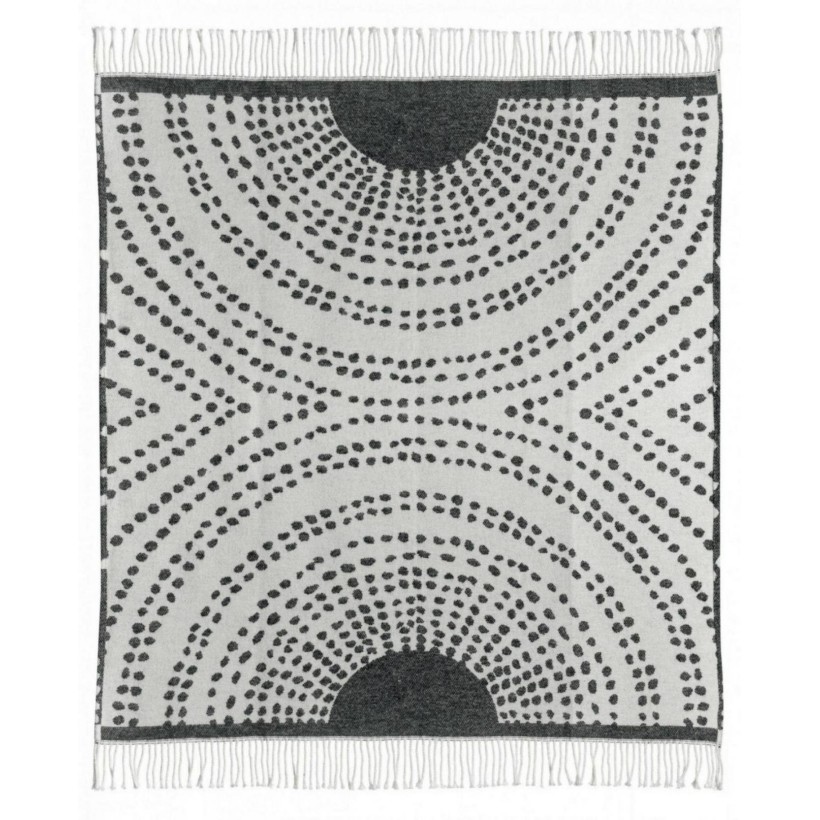 THROW VIVARAISE TAINA CARBONE 127x160...