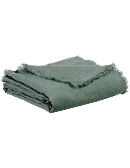 THROW ZEFF THYM 130x180 FRONT 100%LINEN BACK 100%COTTON