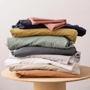 BED SHEET VIVARAISE CALITA GOLD 240x300 100% COTTON 2