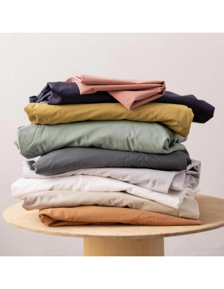 BED SHEET VIVARAISE CALITA GOLD 240x300 100% COTTON