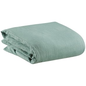 DUVET COVER VIVARAISE ZEFF LIT VERT DE GRIS 240x220 100%...