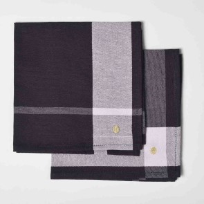 SET OF 2 KITCHEN TOWEL LA NONNA CAVIAR 45x45 100% ORGANIC...