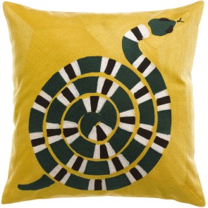 HANDMADE CUSHION VIVARAISE YOKA MANGUE 45X45 100% COTTON