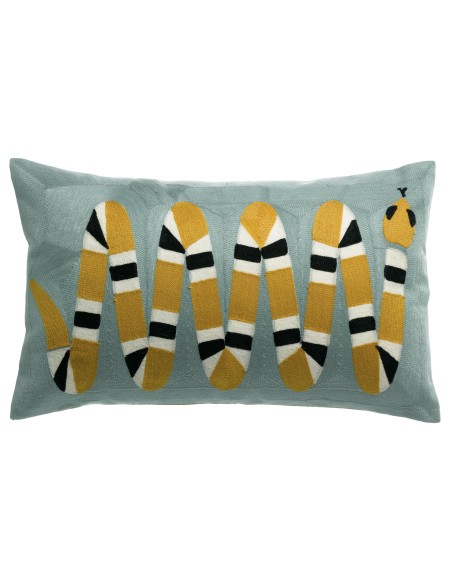 HANDMADE CUSHION VIVARAISE YOKA CIEL 30X50 100% COTTON