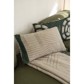 ΑΝΩΣΤΡΩΜΑ ΚΑΝΑΠΕ VIVARAISE KORI ABYSSE 85X200 100%ΛΙΝΟ 2