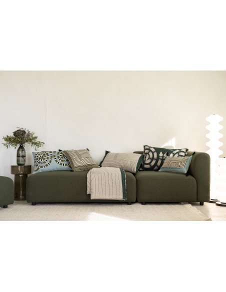 CUSHION VIVARAISE KORI CIEL 45X45 100% COTTON