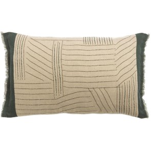 CUSHION VIVARAISE KORI ABYSSE 40X65 100% COTTON