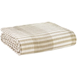 BEDCOVER VIVARAISE CALISTA GALET 180X260 100% COTTON