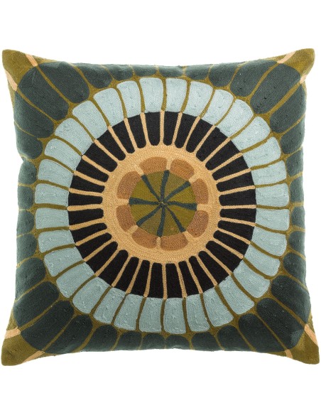 HANDMADE CUSHION VIVARAISE ZENO MULTI 45X45 100% COTTON