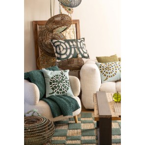 THROW VIVARAISE TANA ABYSS 180x260 100% COTTON 2