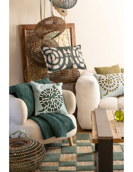 THROW VIVARAISE TANA ABYSS 180x260 100% COTTON