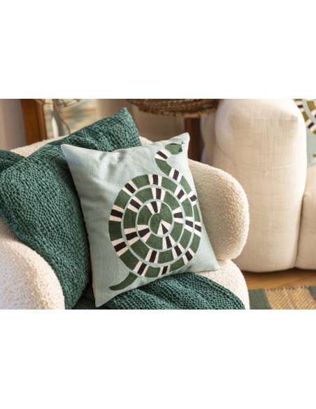 CUSHION VIVARAISE TANA ABYSS 40x65 100% COTTON