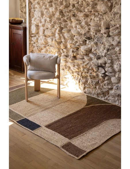 ΧΑΛΙ VIVARAISE KALI NATUREL 200X290 90%ΓΙΟΥΤΑ - 10%POLYSTER