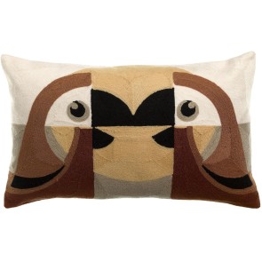 HANDMADE CUSHION VIVARAISE LORO NATUREL 30X50 100% COTTON