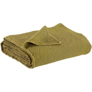 THROW VIVARAISE MAIA CEDRE 140x200 100% COTTON