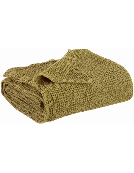 BED COVER VIVARAISE MAIA CEDRE 260x260 100% COTTON