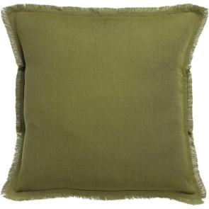 ΜΑΞΙΛΑΡΙ VIVARAISE LALY CEDRE 45x45 50% ΛΙΝΟ 50% ΒΑΜΒΑΚΙ