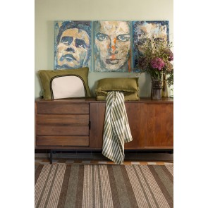 ΜΑΞΙΛΑΡΙ VIVARAISE LALY BICOLORE CEDRE 40x65 50% ΛΙΝΟ 50%... 2