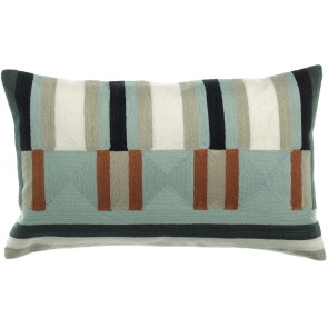 HANDMADE CUSHION VIVARAISE JASON CIEL 30x50100%COTTON