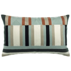 HANDMADE CUSHION VIVARAISE JASON CIEL 40x65 100%COTTON