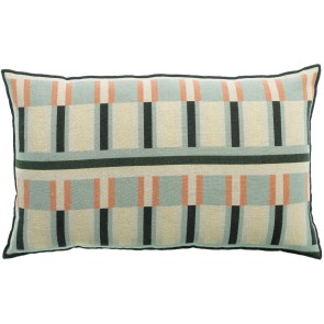 CUSHION VIVARAISE JASON CIEL 40X65 55%RECYCLED LINEN -...