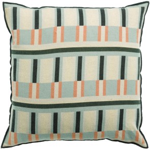 CUSHION VIVARAISE JASON CIEL 45X45 55%RECYCLED LINEN -...