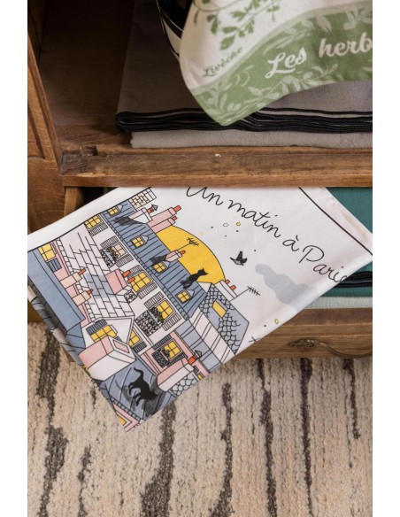 KITCHEN TOWEL WINKLER TOITS DE PARIS 48x72 100% COTTON
