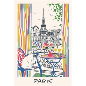 ΠΕΤΣΕΤΑ ΚΟΥΖΙΝΑΣ WINKLER FENETRE SUR PARIS 48X72 100%...