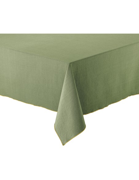 ΤΡΑΠΕΖΟΜΑΝΤΗΛΟ WINKLER GRACE MATCHA 140X250 100% ΒΑΜΒΑΚΙ