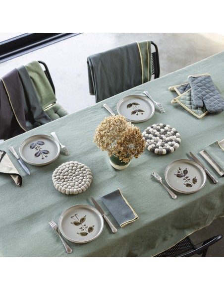 ΤΡΑΠΕΖΟΜΑΝΤΗΛΟ WINKLER GRACE FORET 140X250 100% ΒΑΜΒΑΚΙ