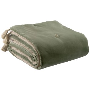 SOFA RUNNER VIVARAISE ELISE VERVEINE 80x180 100% VELVET...