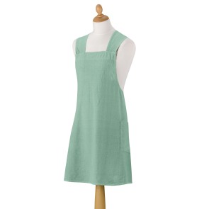 KITCHEN APRON WINKLER HARU AQUA 78X100 100% RECYCLED COTTON
