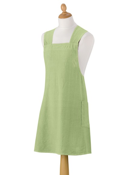 KITCHEN APRON WINKLER HARU AMANDE 78X100 100% RECYCLED COTTON